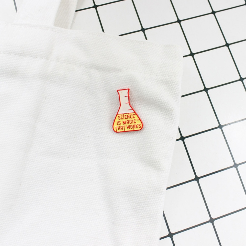 NEW Science is Magic that Works Enamel Pin Brooch - Picture 5 of 7